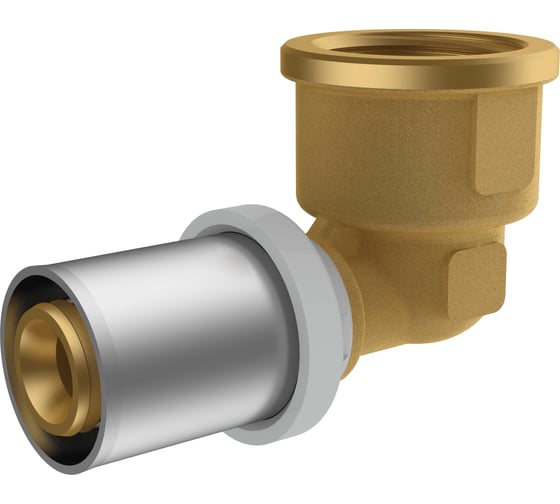 Изображение товара Угольник RIIFO Omni с внутренней резьбой пресс латунь 90 20-3/4"ВР (уп 5шт) 1100046440