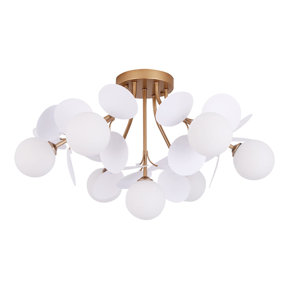 Изображение товара Современная потолочная люстра Peacock ARTE LAMP 7 ламп высокая эстетика