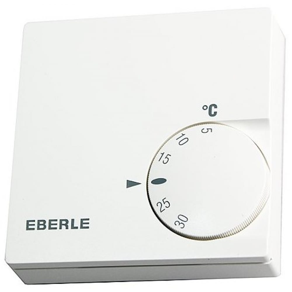 Терморегулятор EBERLE, цвет белый