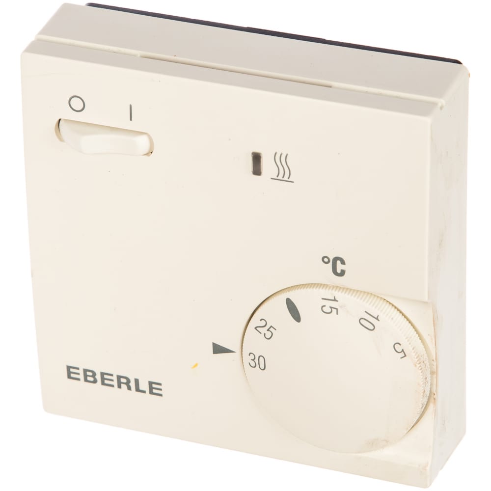 фото Терморегулятор с выключателем и индикатором eberle e6202