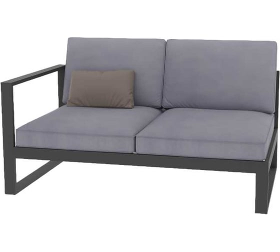 Изображение товара Диван с правым подлокотником Callisto mobili Лагуна 2-х местный, серый М401.2Е10