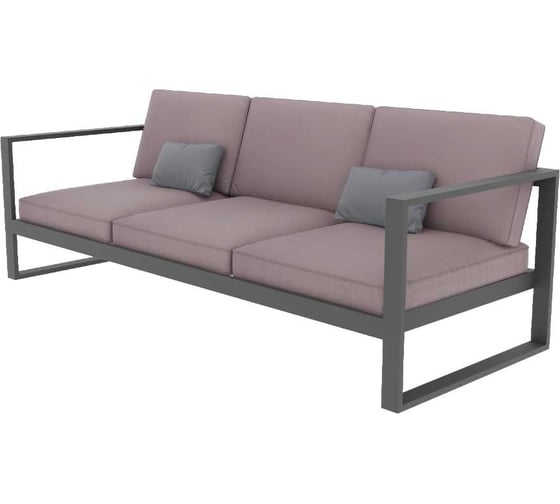 Изображение товара Диван с двумя подлокотниками Callisto mobili Лагуна 3-х местный, шоколад М401.1Е04