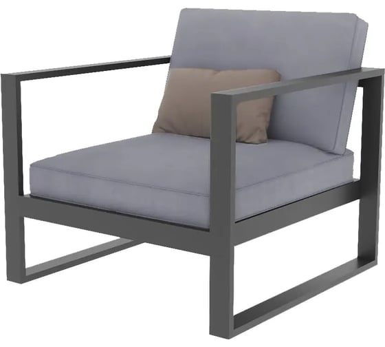 Изображение товара Кресло с двумя подлокотниками Callisto mobili Лагуна серое М401.0Е10