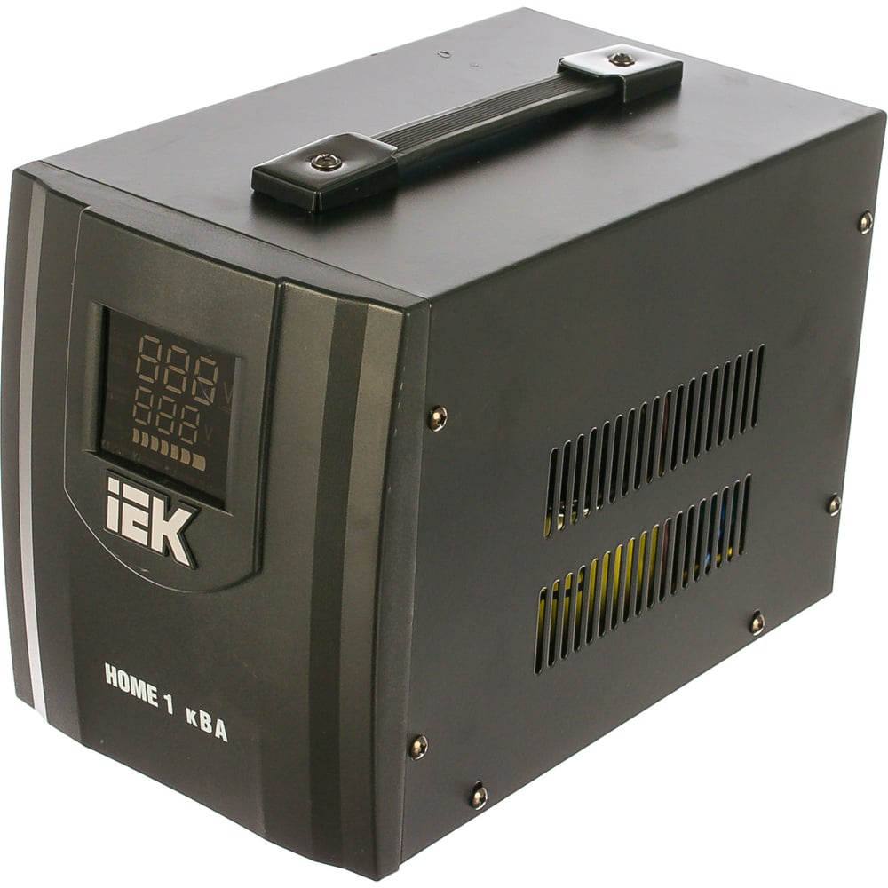 Переносной стабилизатор напряжения IEK IVS20-1-01000 HOME СНР 1/220 - фото 1