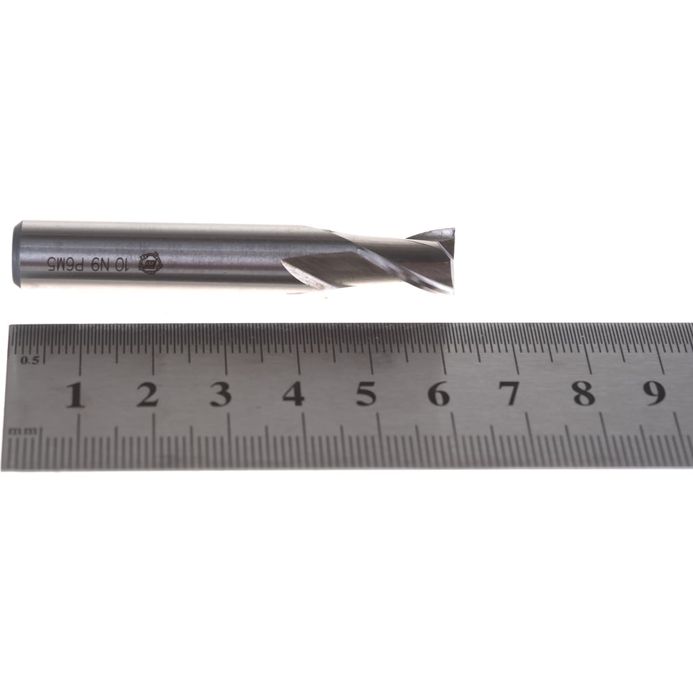 Изображение товара Фреза шпоночная ООО "ТМТ ГРУПП" цилиндрический хвостовик 10 Р6М5 134947