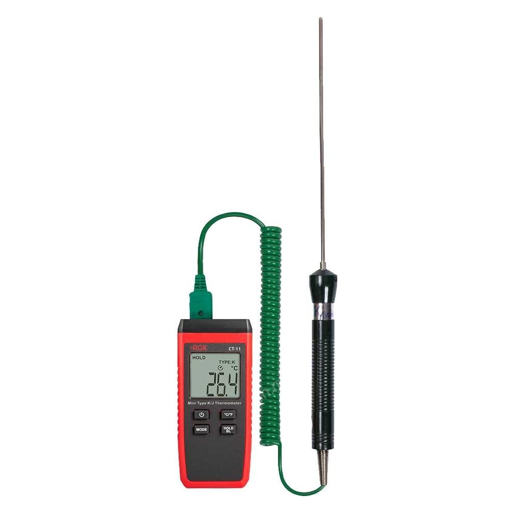 Изображение товара Термометр RGK ct-11 с погружным зондом температуры tr-10w 779753