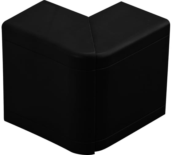 Изображение товара Внешний угол Рувинил для РКК 100x60 разводной черный УВШ-100х60-Ч