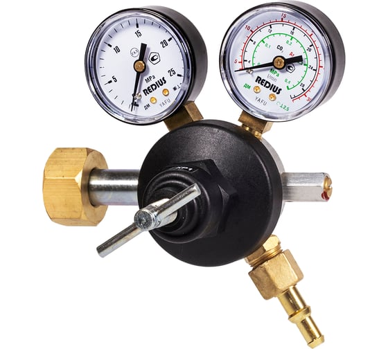 Изображение товара Регулятор универсальный У-30/АР-40-КР1 аргон + углекислота REDIUS 051031