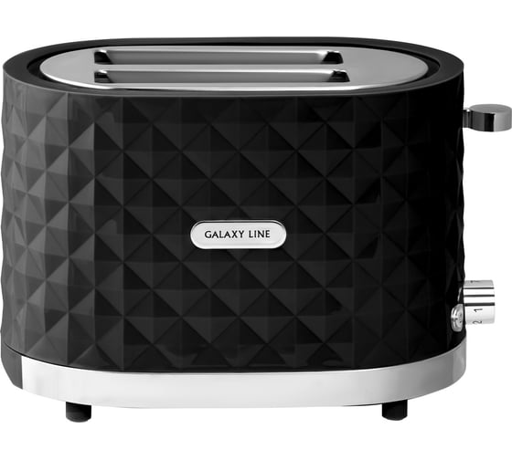 Изображение товара Тостер Galaxy Line gl 2912 черный, мощность 1200 Вт 7021329122