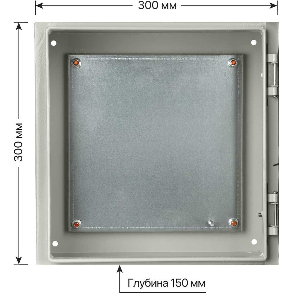 Изображение товара Щит с монтажной панелью IP66 ЩМП-3.3.15 от TDM ELECTRIC, металлический