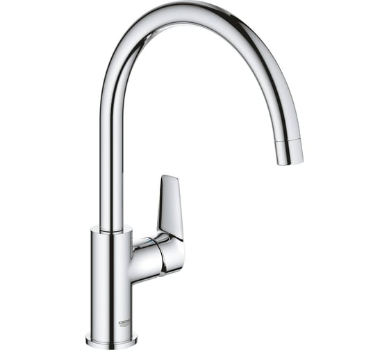 Изображение товара Смеситель для кухонной мойки Grohe BauEdge хром 31367001