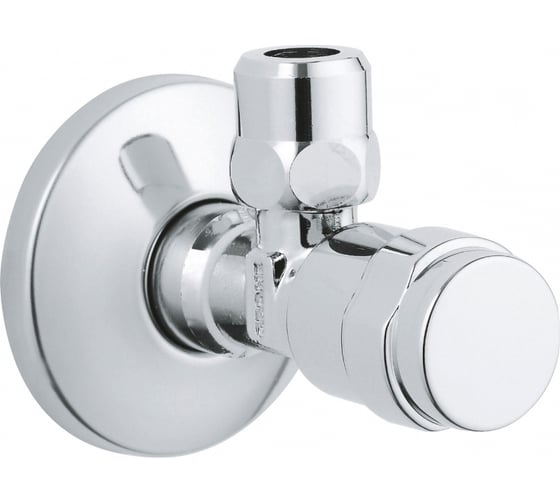 Изображение товара Угловой вентиль Grohe 1/2″-3/8″ для подключения смесителей, хром 41263000