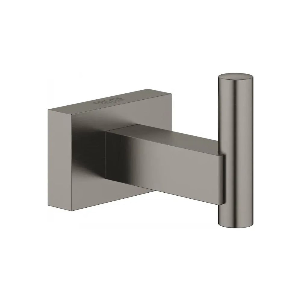Крючок для банного халата Grohe Essentials Cube темный графит матовый 40511AL1