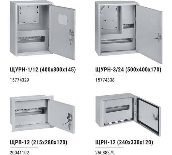 Изображение товара Щит с монтажной панелью ЩМП-5.5.2 SQ0905-1016