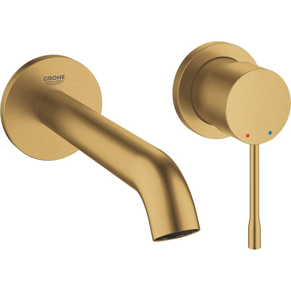 Изображение товара Внешняя часть смесителя для раковины Grohe Essence на 2 отверстия, M-Size, холодный рассвет глянец 19408GL1