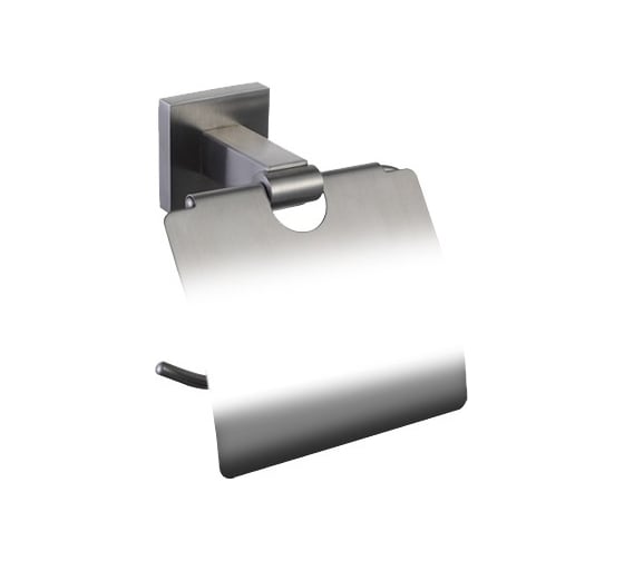 Изображение товара Держатель для туалетной бумаги NOFER BARCELONA с крышкой 16917.В