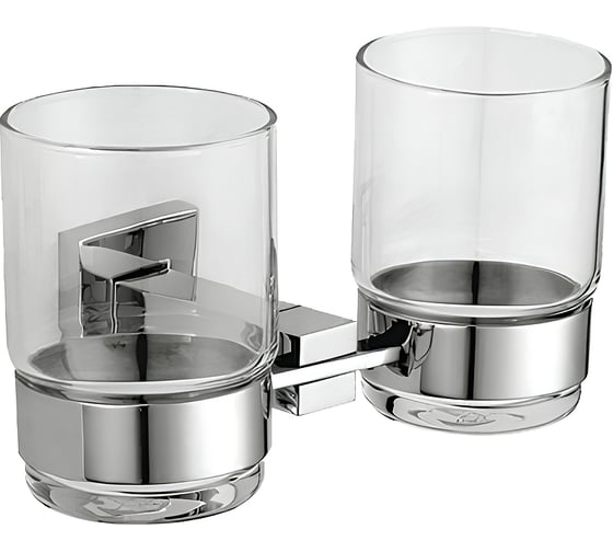 Изображение товара Двойной стаканчик для зубных щеток NOFER Barcelona 16914.В
