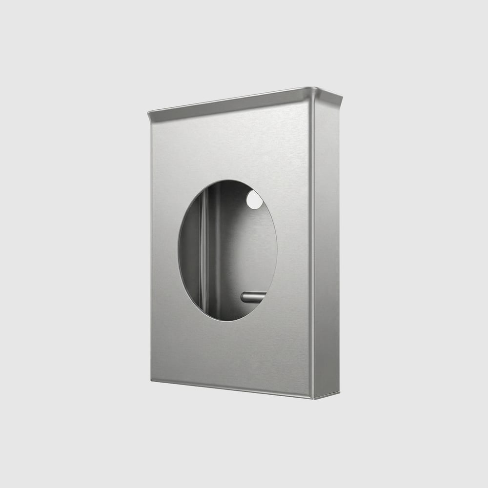 Изображение товара Диспенсер гигиенических пакетов Nofer нерж. сталь матовый 04050.S