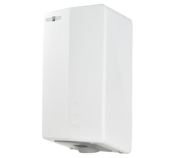 Изображение товара Сушилка для рук Nofer FUGAevo автоматическая 800 W Белая, пластиковая 01841.W