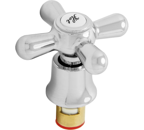 Изображение товара Комплект кран-букса + маховик ROEGEN P с юбкой, HOT RZ-DP-20