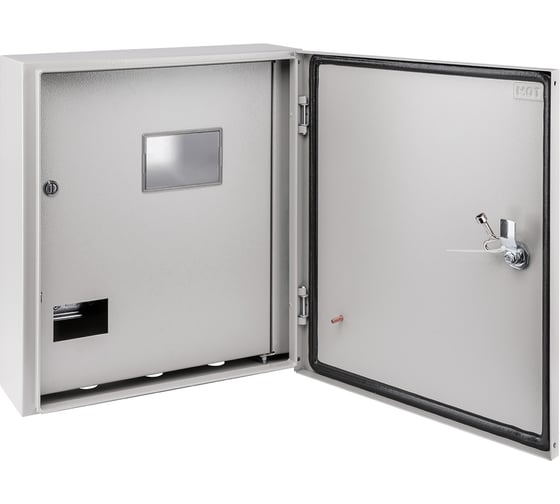 Изображение товара Учетно-распределительный щит ЩУ-3ф/1-1-6 IP66 2 двери 445х400х150 TDM ELECTRIC SQ0905-0097