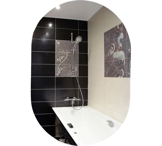 Изображение товара Зеркало без подсветки CONTINENT ТАНГО (10) 510x760  В153