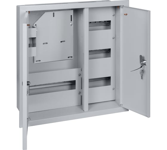 Изображение товара Встраиваемый распределительный учетный щит ЩУРВ-3/30 2-х дверный 550х500х165 TDM ELECTRIC SQ0905-0031