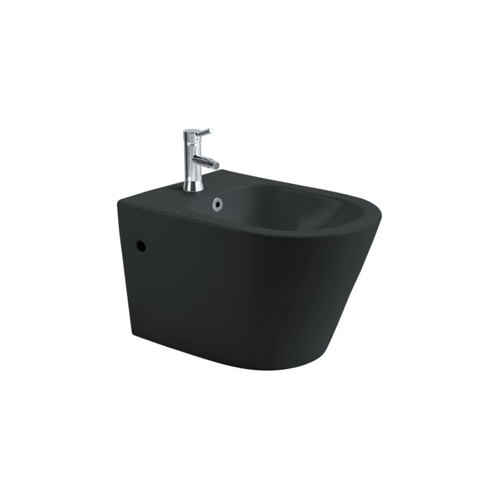 Изображение товара Подвесное биде Aquatek AQ1057-MB ВЕГА черное матовое 530х360х330