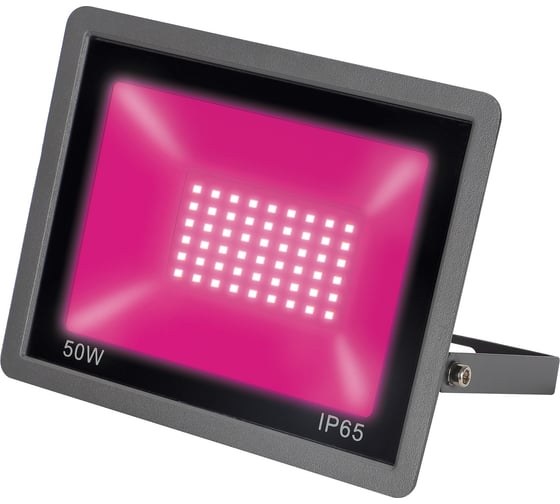 Изображение товара Светодиодный прожектор для растений Uniel ulf-p42-50w/spbr ip65 180-260v black UL-00010384