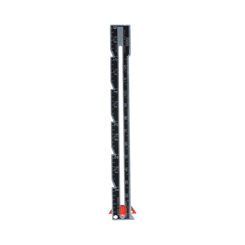 Изображение товара Швейная линейка Gamma металл, 15х1.6 см SS-015 61327