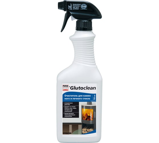 Изображение товара Очиститель для каминного и печного стекла Glutoclean 390 369-R 036902092