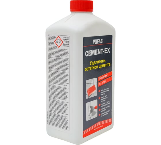 Изображение товара Удалитель цементного налета Pufas 1л тов-014397