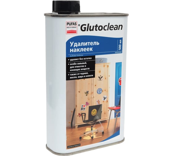 Изображение товара Удалитель наклеек Glutoclean 0.5л 390 370-R