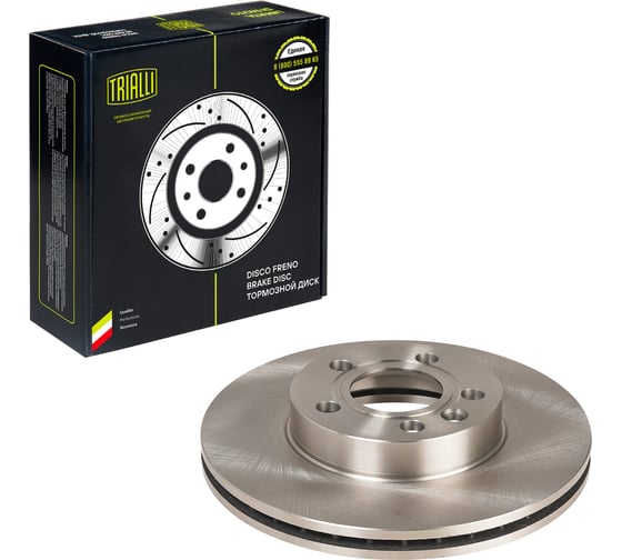Изображение товара Диск тормозной передний для автомобилей ford galaxy (95-) / vw sharan (95-) d=288 TRIALLI DF 270316