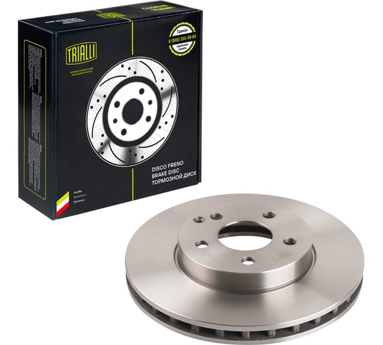 Изображение товара Диск тормозной передний для автомобилей Mercedes E-Class d=295 TRIALLI DF 150107