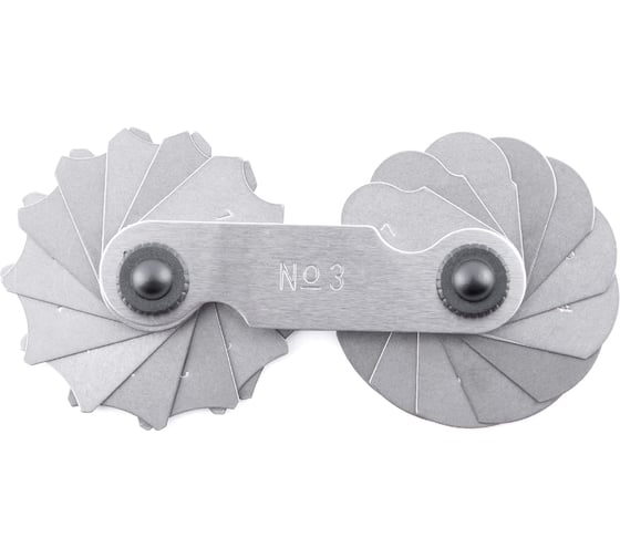 Изображение товара Набор радиусных шаблонов Элитест № 3 00115363