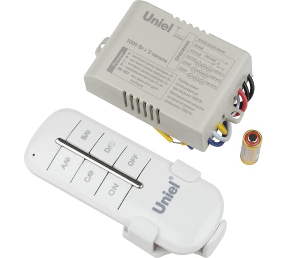 Изображение товара Пульт управления светом Uniel uch-p005-g3-1000w-30m UL-00003634