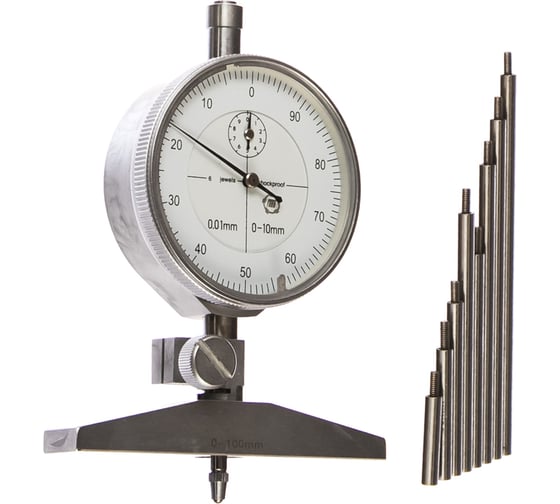 Изображение товара Индикаторный глубиномер Туламаш ГИ- 100 0.01 103494