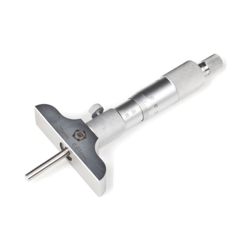 Изображение товара Микрометрический глубиномер Туламаш ГМ-100 0.01 точный инструмент для измерения глубины