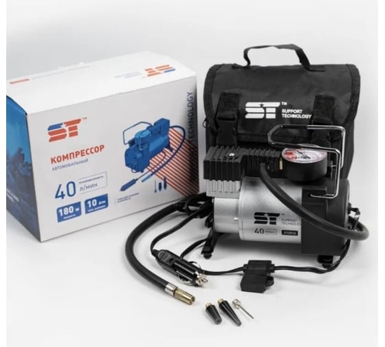 Изображение товара Компрессор ST Support Technology 40 л/мин до 10 атм металлический (580) 351432a