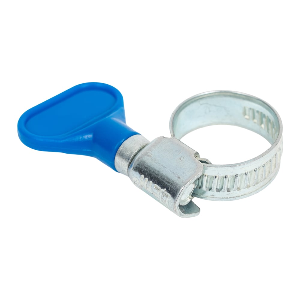 Изображение товара Стальной винтовой хомут с барашком СТМ 3/4 10-19 мм, 9 мм CHSVK034