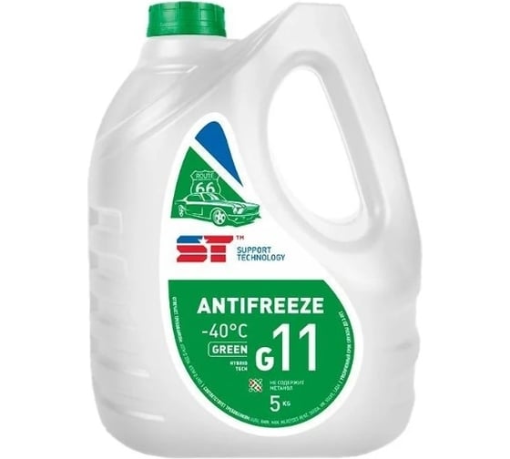 Изображение товара Антифриз ST зеленый, G11, 5 кг 163392h