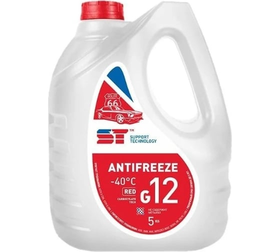 Изображение товара Антифриз ST красный, G12, 5 кг 163395h