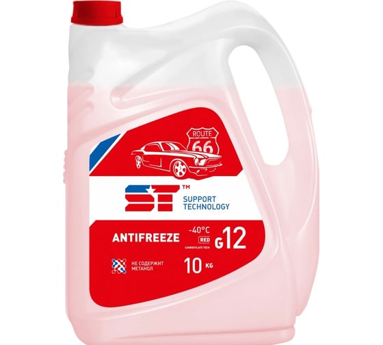 Изображение товара Антифриз ST красный, G12, 10 кг 163396h