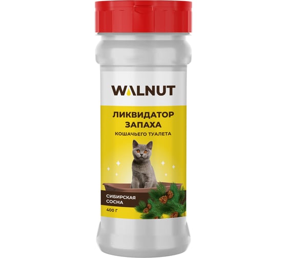 Изображение товара Нейтрализатор запаха для кошачьего туалета WALNUT 400 г WLN0465