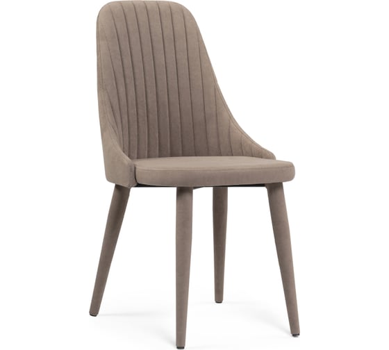 Изображение товара Стул Woodville на металлокаркасе морос с чехлом катания мокка 550446