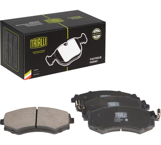 Изображение товара Колодки тормозные дисковые передние SsangYong Rexton (02-) TRIALLI PF 4302