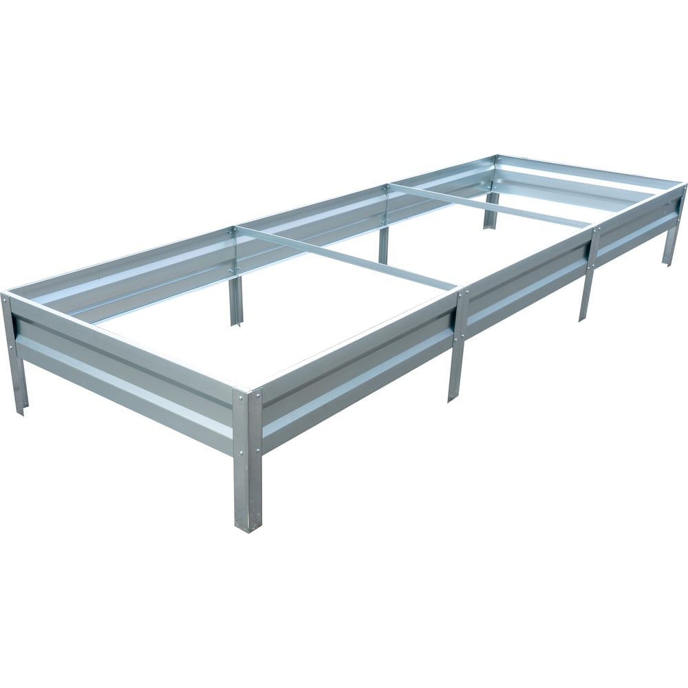 Изображение товара Оцинкованная грядка 1x3 м, высота 0. 2 м от ТД "КАСКАД"