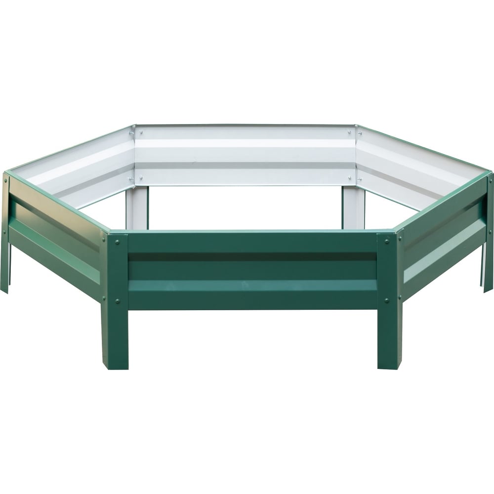 Изображение товара Оцинкованная клумба с полимерным покрытием 1.4 м от ТД КАСКАД