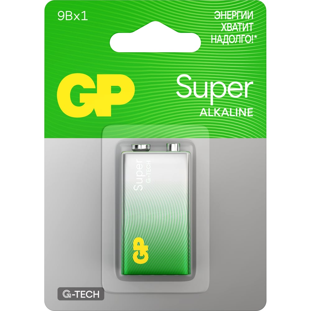 Алкалиновая батарейка GP Super Alkaline 1604A-5CR1 10/200